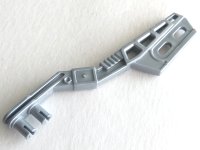 LEGO part Sports Hockey Stick with 2 Pins, 2 Oval Holes in Blade 44844