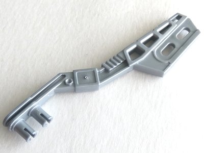 LEGO part Sports Hockey Stick with 2 Pins, 2 Oval Holes in Blade (44844)
