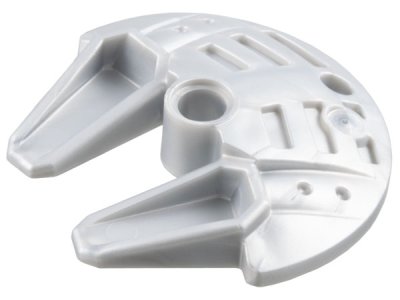 LEGO part Bionicle Weapon 5 x 5 Shield with Dual Scoop Prongs (45276)