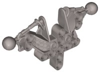 LEGO part Bionicle Toa Inika Upper Torso / Shoulders Section (53545)