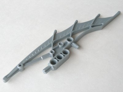 LEGO part Bionicle Weapon Shield Half Ribbed Narrow (64264)