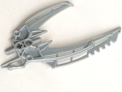 LEGO part Bionicle Weapon Double Curved Blade (Mata Nui Scarab Shield Half) (64299)
