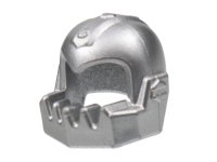 LEGO onderdeel Minifigure, Headgear Helmet Chin Guard Oversized Jagged 62697