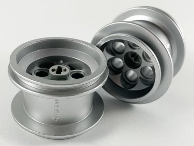 LEGO part Wheel 36.8mm D. x 26mm VR with Axle Hole (6595)