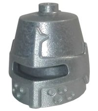 LEGO part Minifigure, Headgear Helmet Castle Closed with Eye Slit 89520