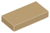 LEGO part Fliese 1 x 2 3069