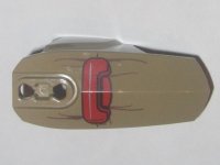 LEGO part Hero Factory Armor with Ball Joint Socket - Size 6 with SW Red Pouch Pattern (Baze) 90638pb08