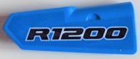 LEGO part Technic, Pannello Fairing #22 Molto Piccolo Liscio, Lato A con 'R1200' Motivo (Adesivo) - Set 42063 11947pb034