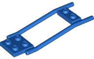 LEGO part Pferd Anbinde- / Geschirr Spuren 2397