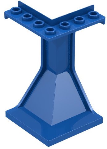 LEGO part Panel 4 x 4 x 6 Corner Concave (2467)