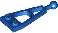 LEGO part Platte, modifiziert 1 x 2 mit langem Schlepphaken 2508