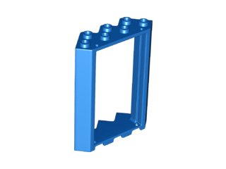 LEGO part Door, Frame 4 x 4 x 6 Corner (28327)