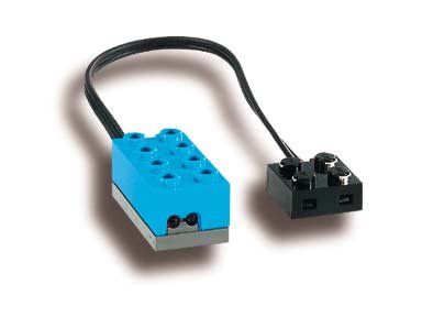 LEGO part Electric Sensor, Light with Non-Removable Lead (Undetermined Type) (2982c01)