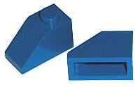 LEGO onderdeel Schuin 45 2 x 1 zonder Onderkant Buis 3040a