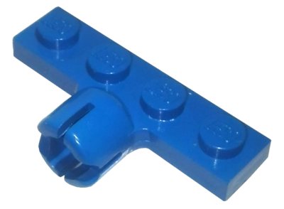 LEGO part Platte, verändert 1 x 4 mit Kugelkopf-Buchse, Lang, 4 Schlitze (8 mm Buchsenlänge) (3183b)