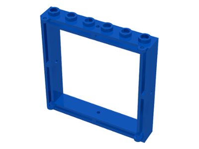 LEGO part Window 1 x 6 x 5 (3761)