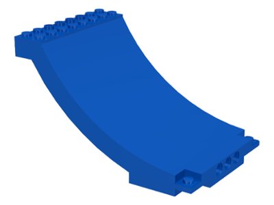 LEGO part Sports Arena Section / Skateboard Ramp (43085)
