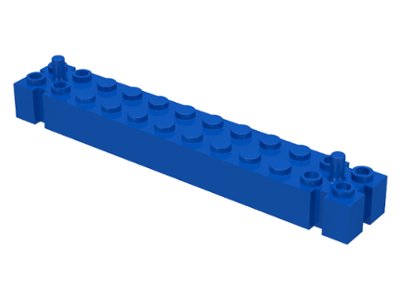 LEGO part Brick, Modified 2 x 12 with Peg at each End (47855)