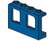 LEGO part Window 1 x 4 x 2 Plane, Single Top Hole and Double Bottom Holes for Glass (4863)