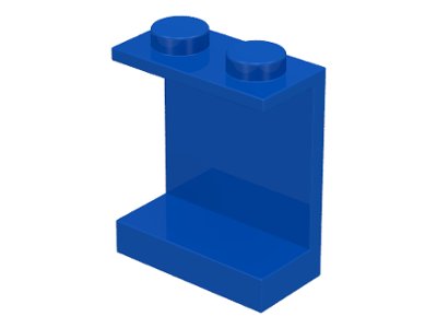 LEGO part Panel 1 x 2 x 2 - Solid Studs (4864a)