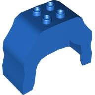 LEGO part Duplo, Hair Long, Wavy (4998)