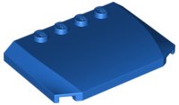 LEGO onderdeel Wedge 4 x 6 x 2/3 Triple Curved 52031
