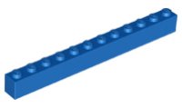 LEGO part Brick 1 x 12 6112