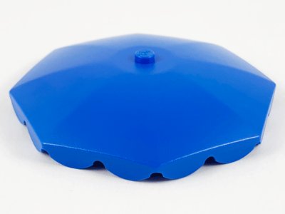 LEGO onderdeel Belville Umbrella Top with Rounded Bottom Flaps (6252)