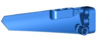 LEGO onderdeel Technic, Panel Fairing # 6 Long Smooth, Side B 64393