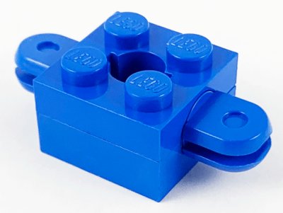 LEGO onderdeel Arm Holder Brick 2 x 2 with Top Hole with Arms (792c04 / 795) (Homemaker Figure / Maxifigure Torso Assembly) (792c03)