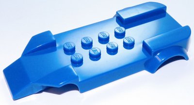 LEGO part Vehicle, Base 4 x 10 with Sloped Front (85776)