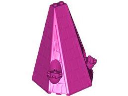 LEGO part Tower Roof 6 x 8 x 9 (33215)