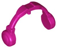 LEGO part Minifiguren-Ohrenschützer / Kopfhörer / Headset – dünne Arme 35183