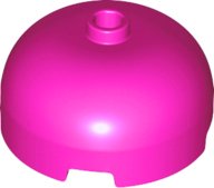 LEGO part Brick, Round 3 x 3 x 1 1/3 Dome Top - Open Stud (49308)