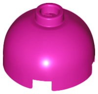 LEGO part Brick, Round 2 x 2 Dome Top (Undetermined Type) 553