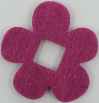 LEGO part Felt Fabric 4 x 4 Flower Thick with Square Hole 66829