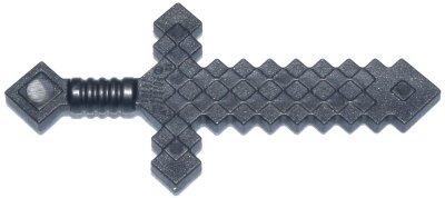 LEGO onderdeel Minifiguur, Wapen Zwaard Verpixeld (Minecraft) (18787)