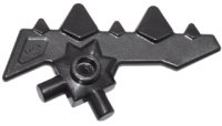 LEGO part Minifigurine, Arme Lame avec Barres et 5 Pointes 23861