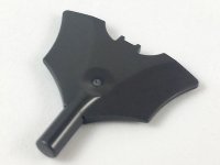 LEGO onderdeel Minifigure, Weapon Batarang with Bar on Bottom 37720d