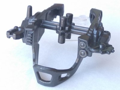 LEGO part Hero Factory Face Shield with Saw Blade (92204)