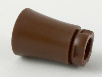 LEGO part Plant, Tree Palm Trunk - Short Connector, no Axle Hole (2536b)