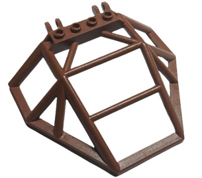 LEGO part Windscreen 10 x 14 x 2 2/3 Roll Cage (30298)