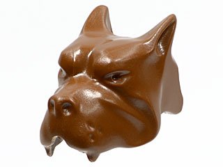 LEGO part Dog Head 2 x 4 x 2 (from Three-Headed Dog) (40246)