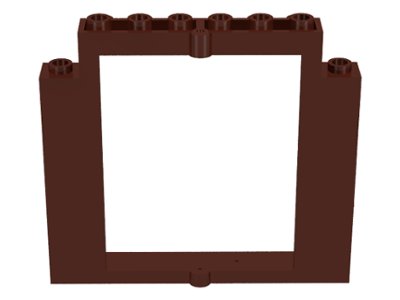 LEGO part Door, Frame 2 x 8 x 6 Swivel without Bottom Notches (40253)