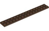 LEGO part Plate 2 x 16 (4282)