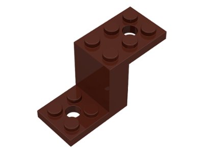 LEGO part Bracket 5 x 2 x 2 1/3 with 2 Holes (6087)