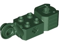 LEGO part Technic, Brick Modified 2 x 2 with Axle Hole, Rotation Joint Ball Half Vertical, and Fist 47431