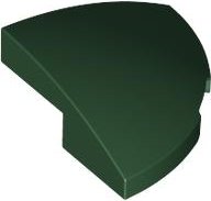 LEGO part Slope, Curved 2 x 2 Corner Round (5852)