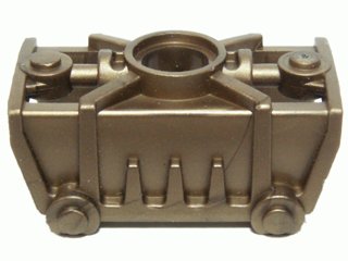 LEGO part Bionicle Toa Metru Knee Cover (47299)