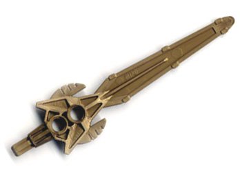 LEGO part Large Figure Weapon, Sword Danju with Axle (47459)